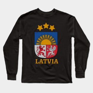 Latvian Coat of Arms Long Sleeve T-Shirt